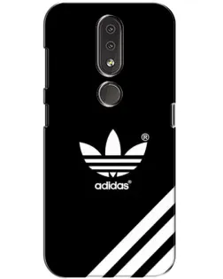 Чохол для Nokia 4.2 з картинкою «Adidas з діагональними смугами»
