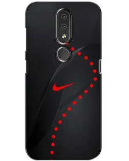 Чохол для Nokia 4.2 з картинкою «Абстрактний дизайн Nike»