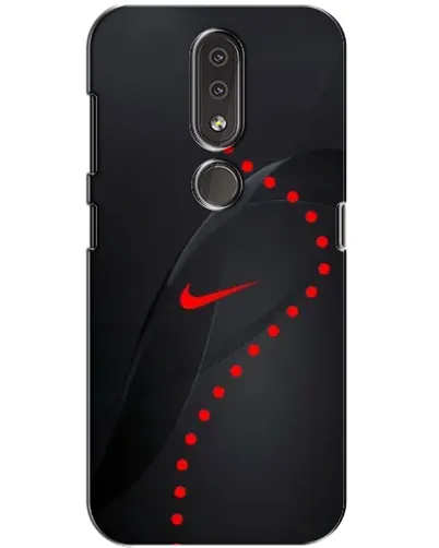 Чохол для Nokia 4.2 з картинкою «Абстрактний дизайн Nike»