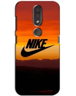 Чохол для Nokia 4.2 з картинкою «Nike — вечірній горизонт»