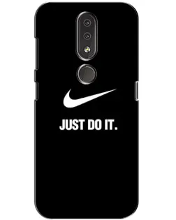 Чохол для Nokia 4.2 з картинкою «Класичний принт Nike»