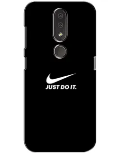 Чохол для Nokia 4.2 з картинкою «Мінімалізм від Nike»