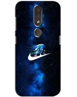 Чохол для Nokia 4.2 з картинкою «Зірковий шлях Nike»