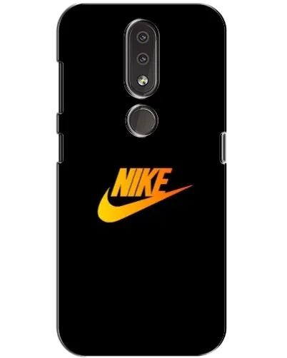 Чохол для Nokia 4.2 з картинкою «Золотий логотип Nike»