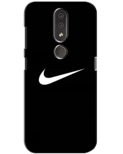Чехол для Nokia 4.2 с картинкой «Минималистический Найк» Чехол для Nokia 4.2 с картинкой «Минималистический Найк»