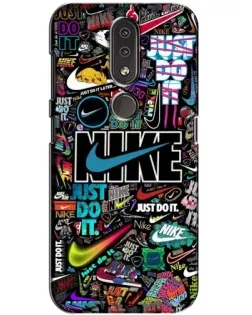 Чехол для Nokia 4.2 с картинкой «Яркий коллаж Nike» Чехол для Nokia 4.2 с картинкой «Яркий коллаж Nike»