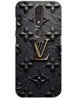 Чохол для Nokia 4.2 з картинкою «Шкіряна текстура LV»