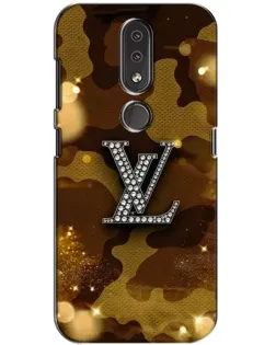 Чохол для Nokia 4.2 з картинкою «Камуфляжний Louis Vuitton»