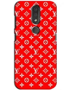 Чохол для Nokia 4.2 з картинкою «Яскравий паттерн LV»