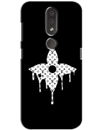 Чохол для Nokia 4.2 з картинкою «Квіткова монограма» Чохол для Nokia 4.2 з картинкою «Квіткова монограма»
