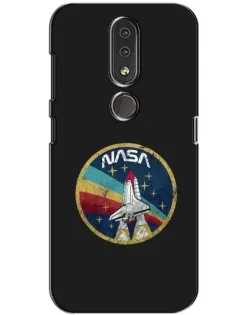 Чохол для Nokia 4.2 з картинкою «NASA — емблема місії»