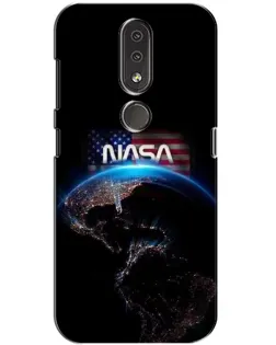 Чохол для Nokia 4.2 з картинкою «Земля з космосу NASA»