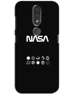 Чохол для Nokia 4.2 з картинкою «NASA — технічний принт»