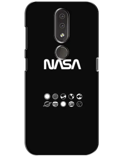 Чохол для Nokia 4.2 з картинкою «NASA — технічний принт»