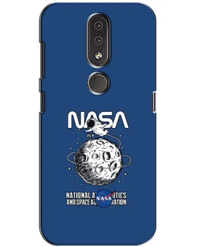 Чохол для Nokia 4.2 з картинкою «NASA — місячна місія»
