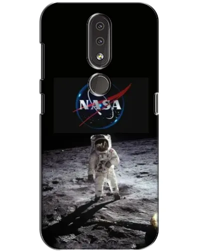 Чохол для Nokia 4.2 з картинкою «Астронавт на Місяці»