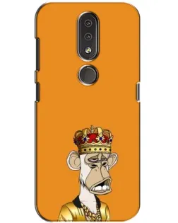 Чохол для Nokia 4.2 з картинкою «Золота мавпа Bored Ape» Чохол для Nokia 4.2 з картинкою «Золота мавпа Bored Ape»