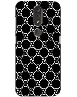 Чохол для Nokia 4.2 з картинкою «Gucci — сітчастий паттерн»