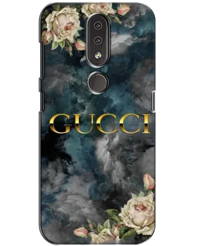 Чохол для Nokia 4.2 з картинкою «Абстрактні квіти Gucci»