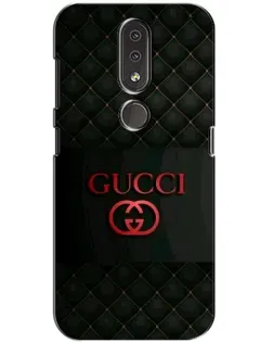 Чохол для Nokia 4.2 з картинкою «Gucci — стьобаний чорний»