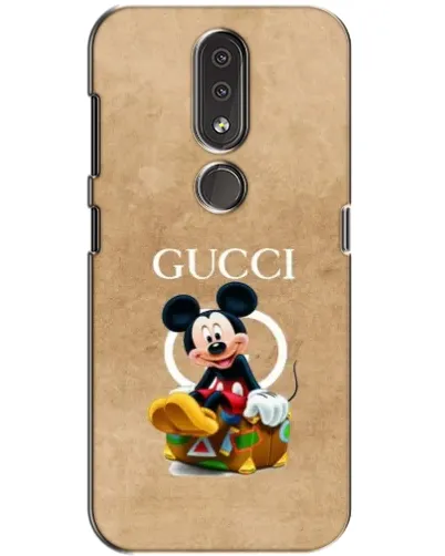 Чохол для Nokia 4.2 з картинкою «Міккі Маус Gucci — крафт»