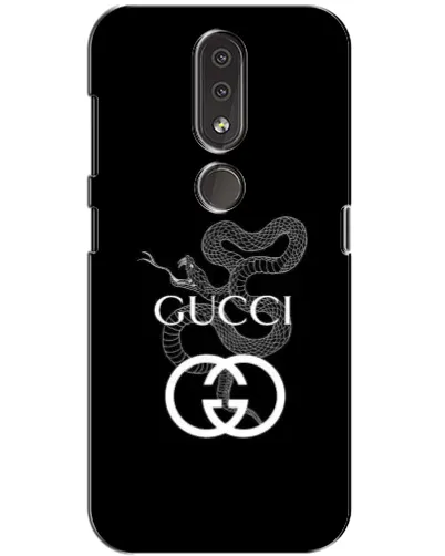 Чохол для Nokia 4.2 з картинкою «Gucci — срібна змія»