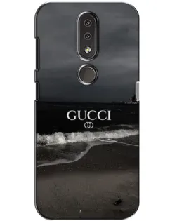 Чохол для Nokia 4.2 з картинкою «Gucci — морський прибій»