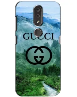 Чохол для Nokia 4.2 з картинкою «Gucci — гірський пейзаж»