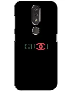 Чохол для Nokia 4.2 з картинкою «Gucci — червоний градієнт»
