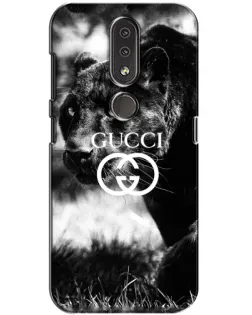 Чехол для Nokia 4.2 с картинкой «Gucci — дикая природа»