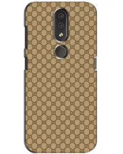 Чехол для Nokia 4.2 с картинкой «Gucci — классический беж»