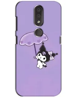 Чохол для Nokia 4.2 з картинкою «Kuromi з парасолькою»