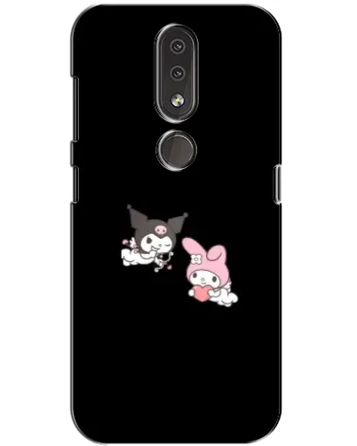 Чохол для Nokia 4.2 з картинкою «My Melody та Kuromi»