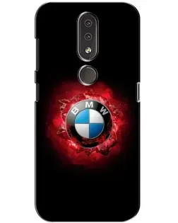 Чохол для Nokia 4.2 з картинкою «Логотип BMW — спалах»