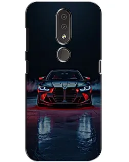 Чохол для Nokia 4.2 з картинкою «BMW на мокрій дорозі»