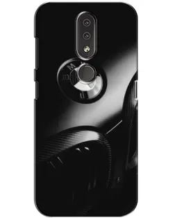 Чохол для Nokia 4.2 з картинкою «Емблема BMW — макро»