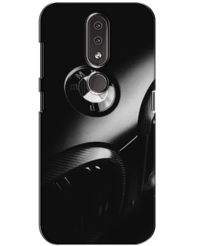 Чохол для Nokia 4.2 з картинкою «Емблема BMW — макро»