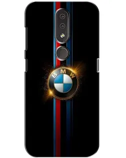 Чохол для Nokia 4.2 з картинкою «BMW M-Power неон»