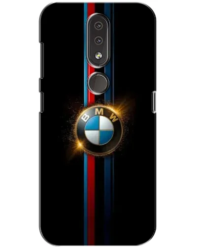 Чохол для Nokia 4.2 з картинкою «BMW M-Power неон»