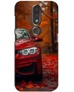 Чохол для Nokia 4.2 з картинкою «Осіння BMW M4»