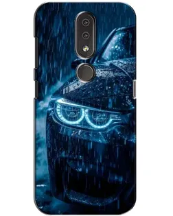 Чехол для Nokia 4.2 с картинкой «BMW под дождем»