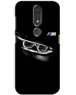 Чехол для Nokia 4.2 с картинкой «BMW — взгляд тигра»
