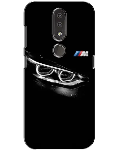 Чехол для Nokia 4.2 с картинкой «BMW — взгляд тигра» Чехол для Nokia 4.2 с картинкой «BMW — взгляд тигра»