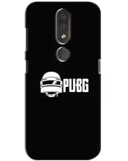 Чехол для Nokia 4.2 с картинкой «PUBG — классический лого»