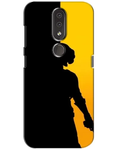 Чехол для Nokia 4.2 с картинкой «Тень воина PUBG»