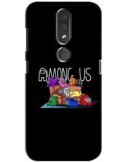Чохол для Nokia 4.2 з картинкою «Логотип Among Us» Чохол для Nokia 4.2 з картинкою «Логотип Among Us»