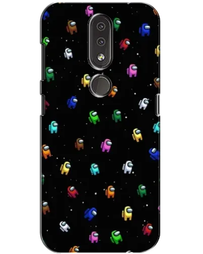 Чехол для Nokia 4.2 с картинкой «Экипаж Among Us»