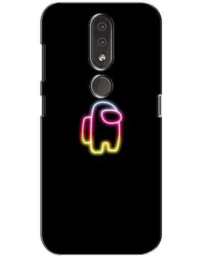 Чехол для Nokia 4.2 с картинкой «Among Us градиент»