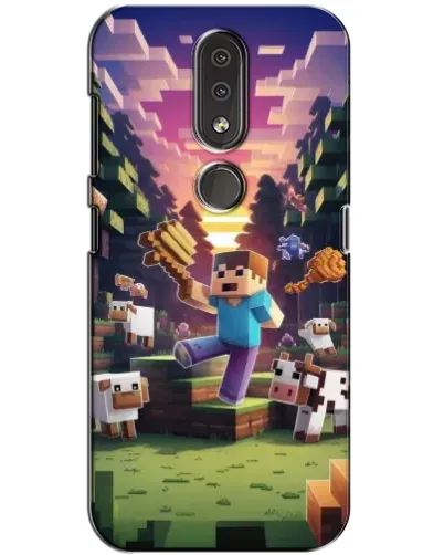Чохол для Nokia 4.2 з картинкою «Стів на фермі» Чохол для Nokia 4.2 з картинкою «Стів на фермі»