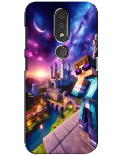 Чохол для Nokia 4.2 з картинкою «Стів та космос» Чохол для Nokia 4.2 з картинкою «Стів та космос»